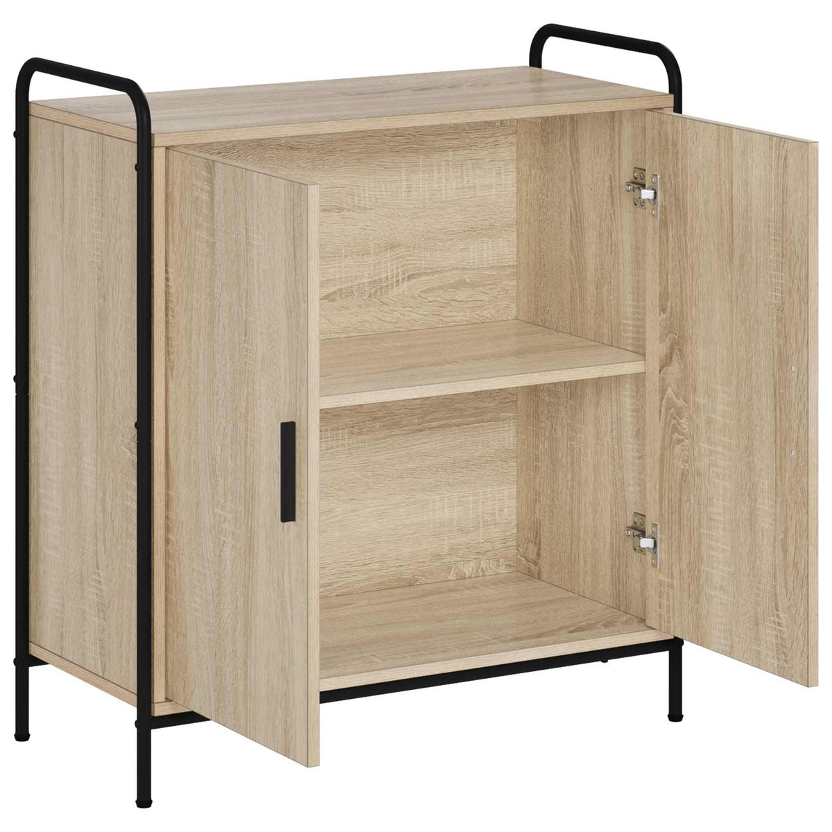 vidaXL Sideboard Sonoma Oak 73 x 33 x 81 cm Engineered Wood