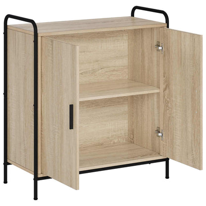 vidaXL Sideboard Sonoma Oak 73 x 33 x 81 cm Engineered Wood