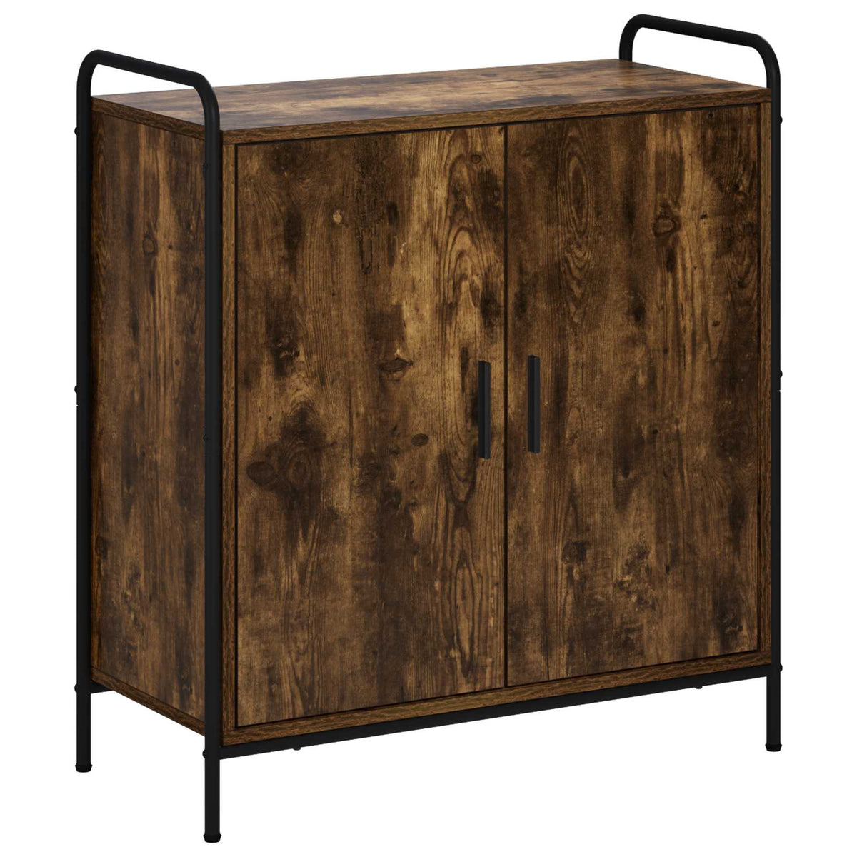 vidaXL Sideboard Smoked Oak 73 x 33 x 81 cm Engineered Wood