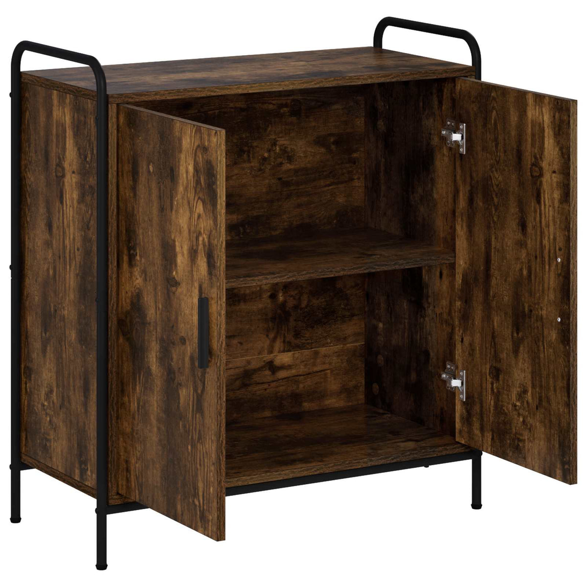 vidaXL Sideboard Smoked Oak 73 x 33 x 81 cm Engineered Wood