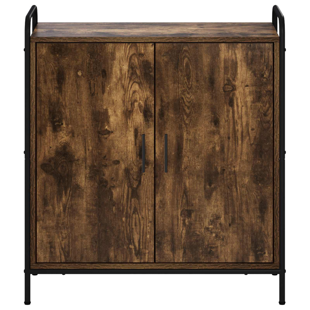 vidaXL Sideboard Smoked Oak 73 x 33 x 81 cm Engineered Wood