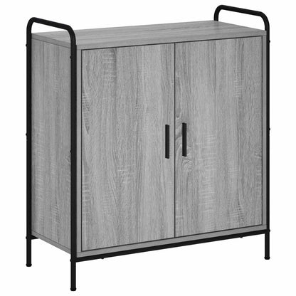 vidaXL Sideboard Grey Sonoma 73 x 33 x 81 cm Engineered Wood