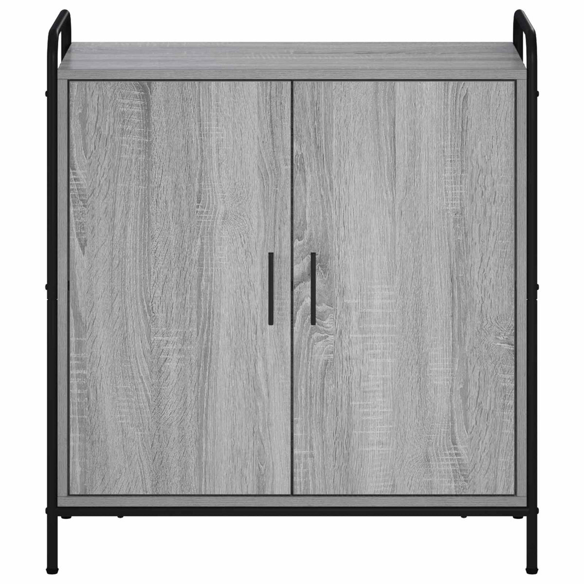 vidaXL Sideboard Grey Sonoma 73 x 33 x 81 cm Engineered Wood