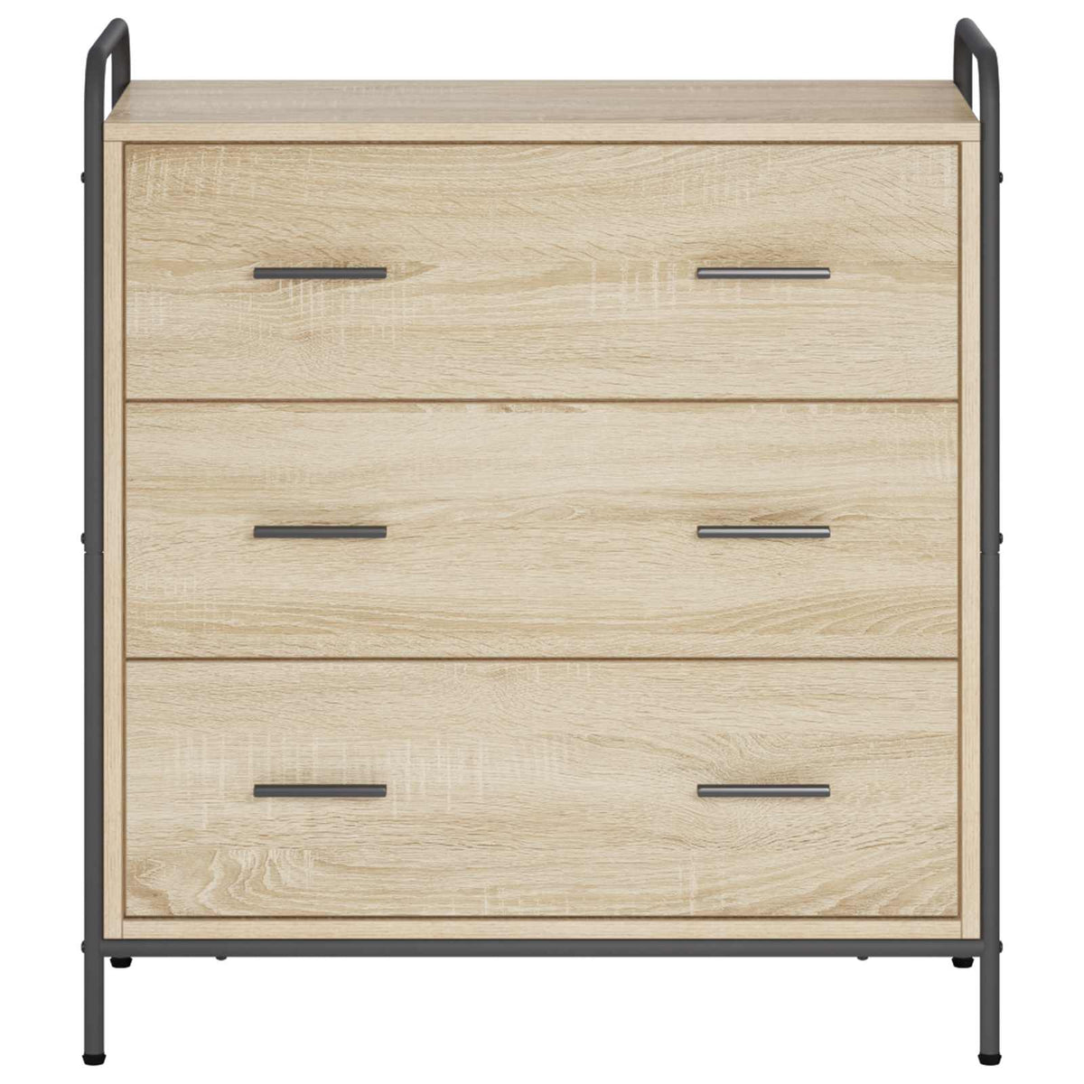 vidaXL Sideboard Sonoma Oak 73 x 33 x 81 cm Engineered Wood