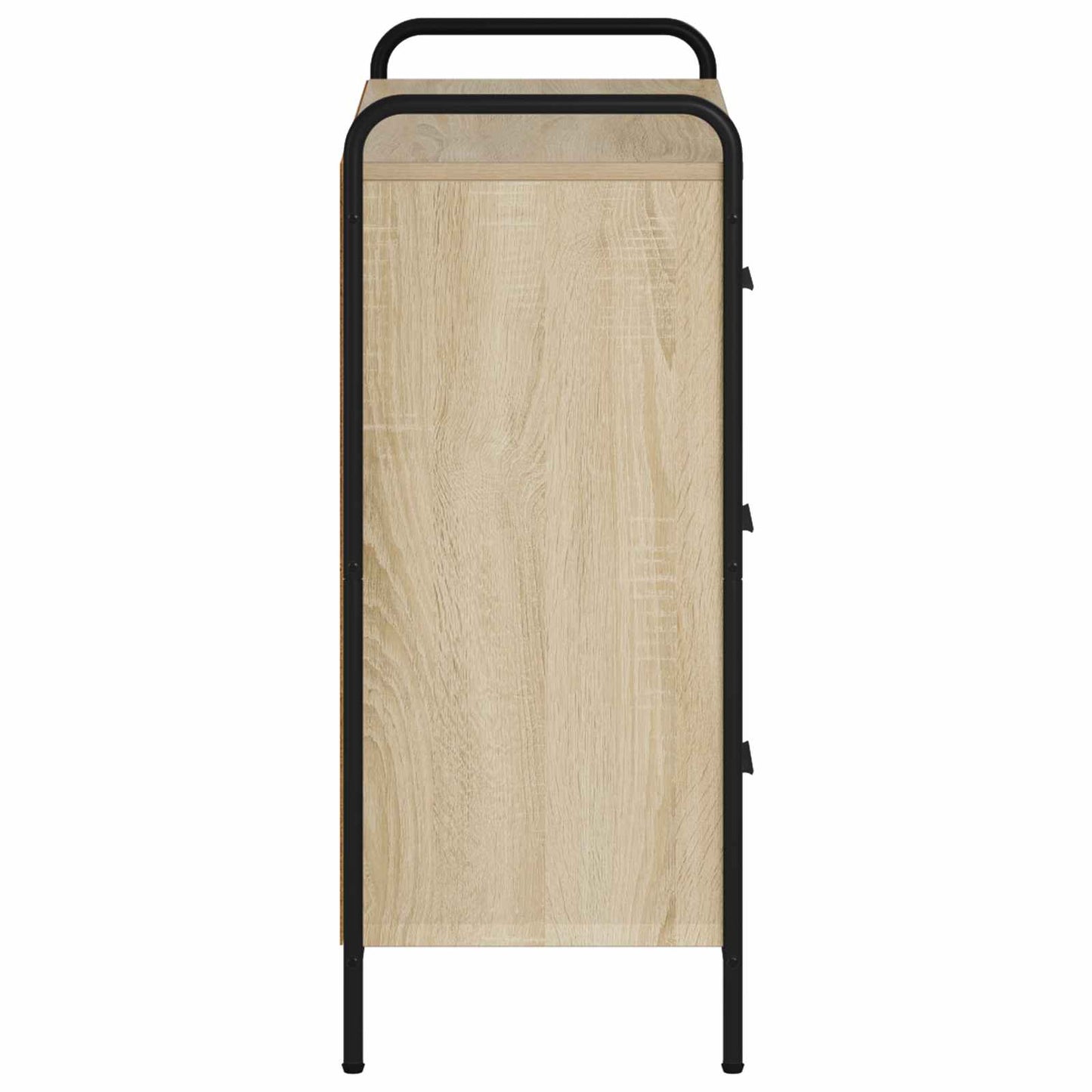 vidaXL Sideboard Sonoma Oak 73 x 33 x 81 cm Engineered Wood
