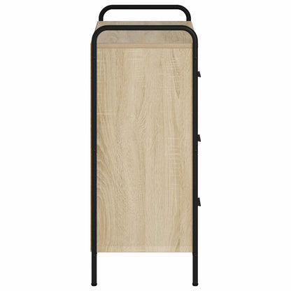 vidaXL Sideboard Sonoma Oak 73 x 33 x 81 cm Engineered Wood