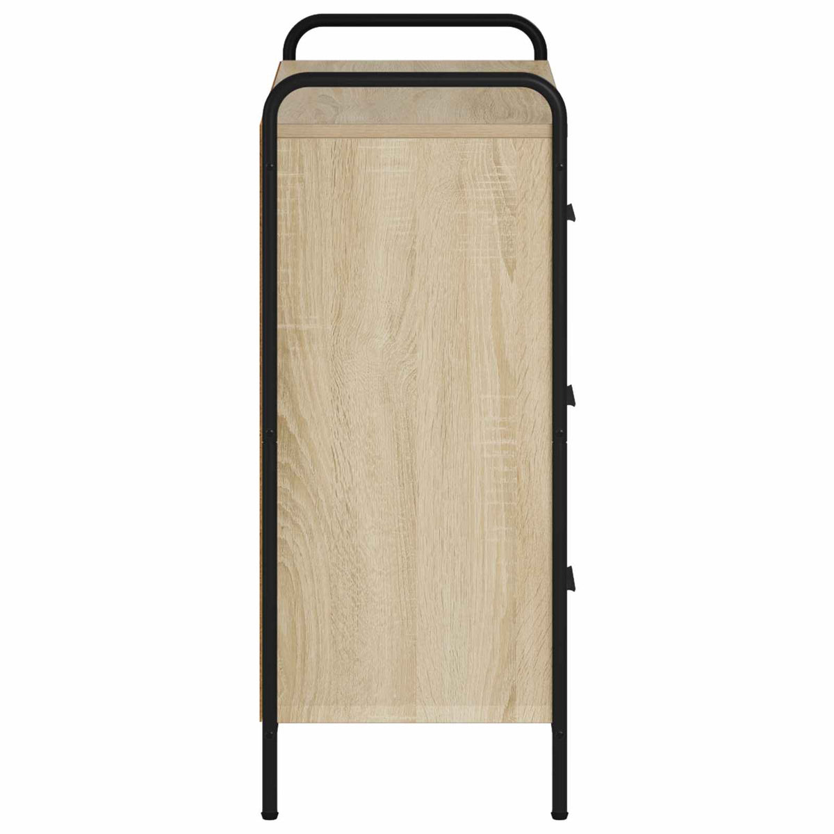 vidaXL Sideboard Sonoma Oak 73 x 33 x 81 cm Engineered Wood