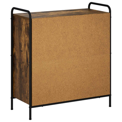 vidaXL Sideboard Smoked Oak 73 x 33 x 81 cm Engineered Wood