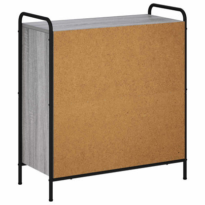 vidaXL Sideboard Grey Sonoma 73 x 33 x 81 cm Engineered Wood