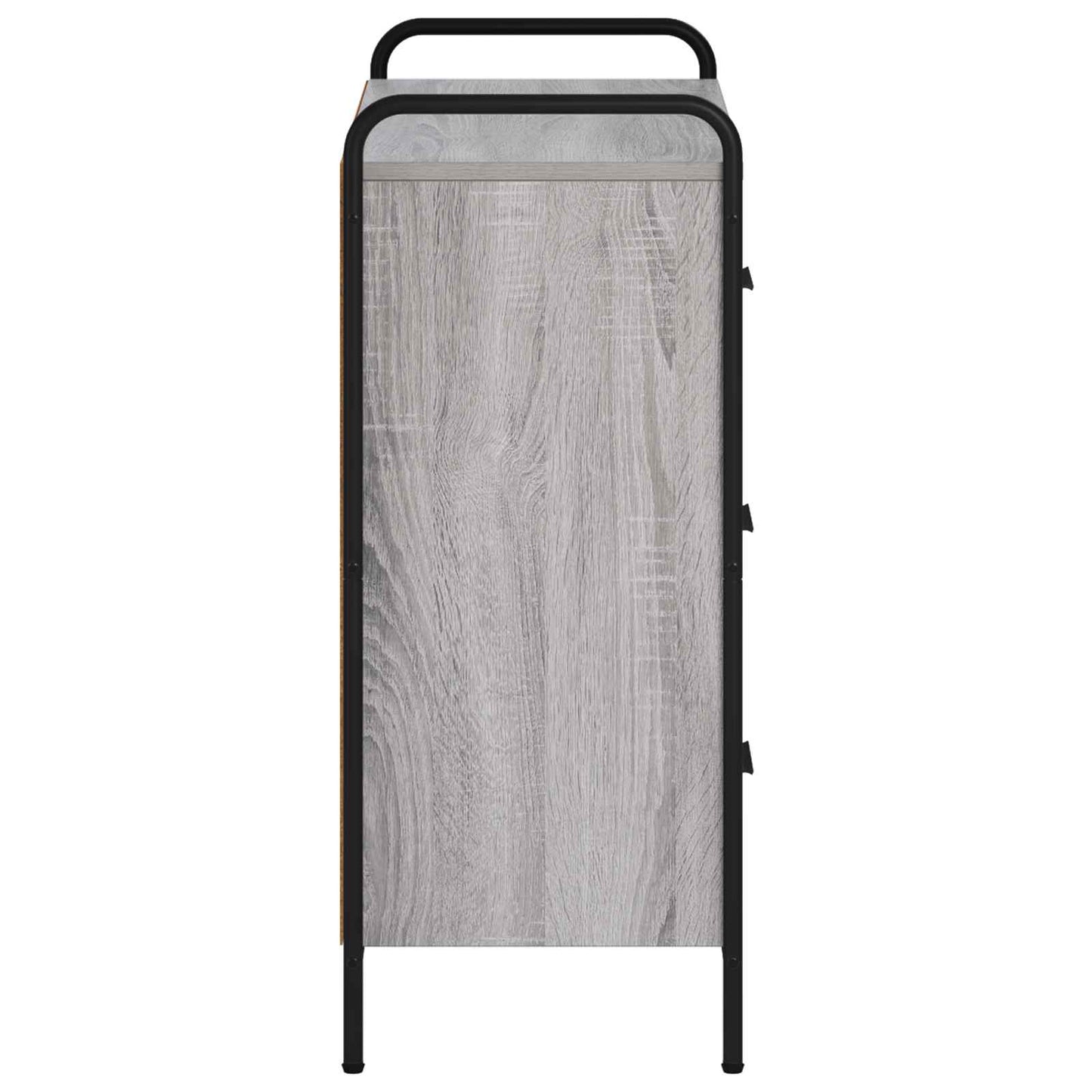 vidaXL Sideboard Grey Sonoma 73 x 33 x 81 cm Engineered Wood