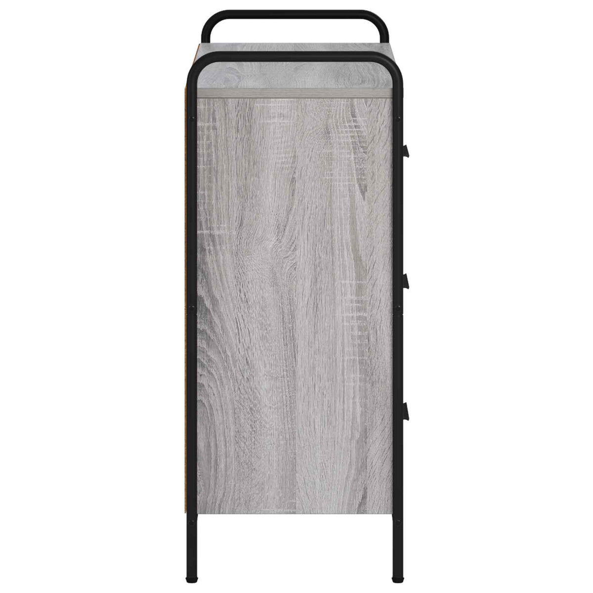 vidaXL Sideboard Grey Sonoma 73 x 33 x 81 cm Engineered Wood