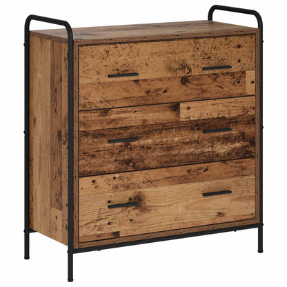 vidaXL Sideboard Old Wood 73 x 33 x 81 cm Engineered Wood