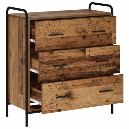 vidaXL Sideboard Old Wood 73 x 33 x 81 cm Engineered Wood