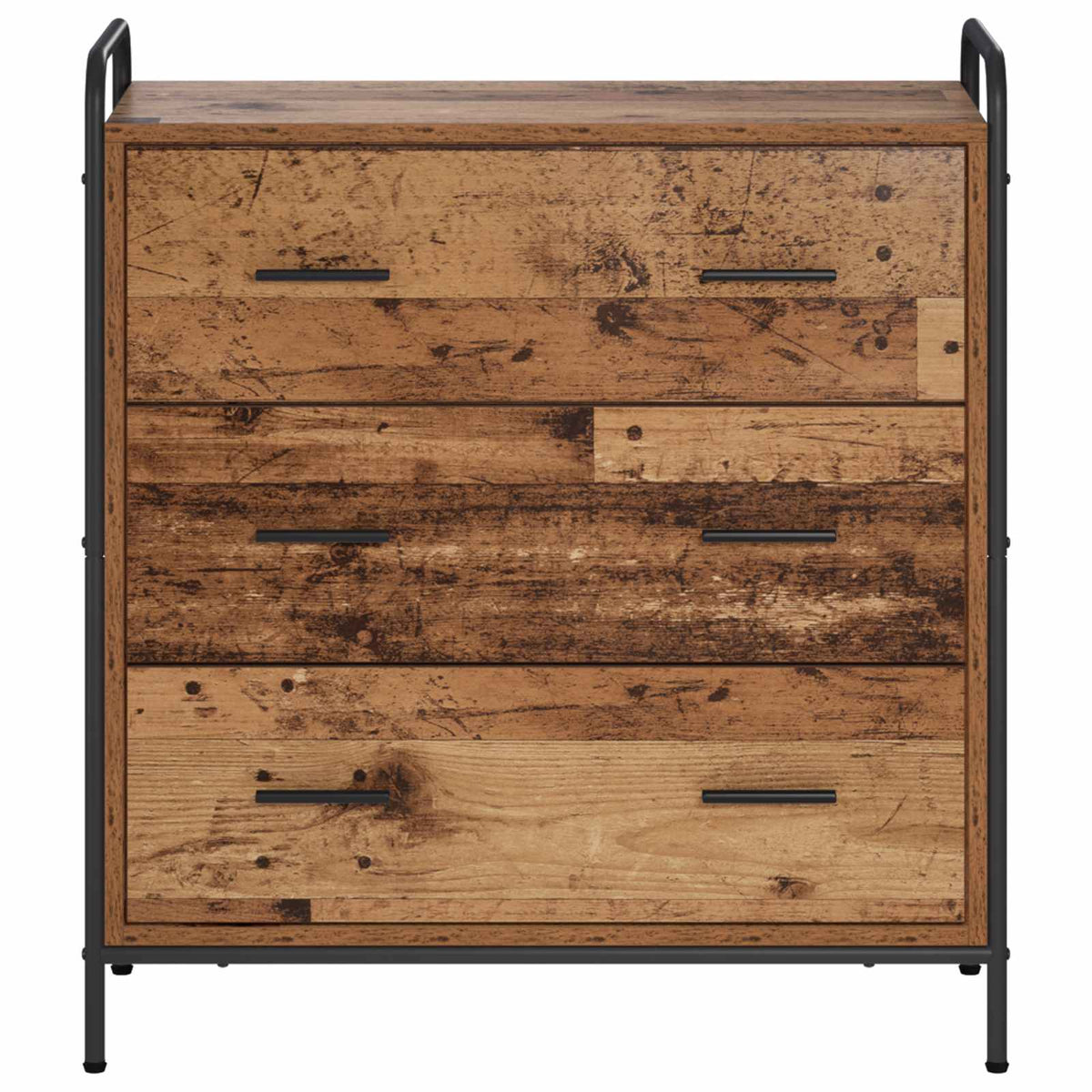 vidaXL Sideboard Old Wood 73 x 33 x 81 cm Engineered Wood