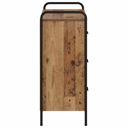 vidaXL Sideboard Old Wood 73 x 33 x 81 cm Engineered Wood