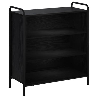 vidaXL Sideboard Black Oak 73 x 33 x 81 cm Engineered Wood