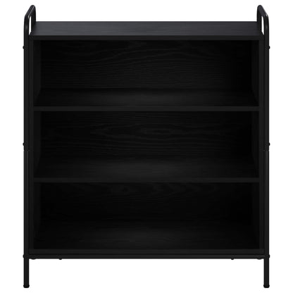 vidaXL Sideboard Black Oak 73 x 33 x 81 cm Engineered Wood