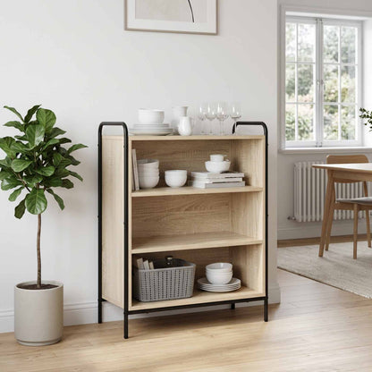 vidaXL Sideboard Sonoma Oak 73 x 33 x 81 cm Engineered Wood