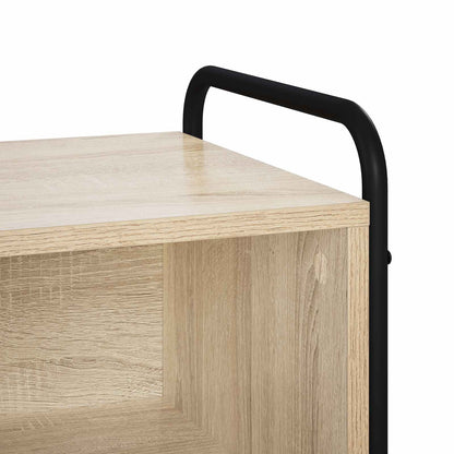 vidaXL Sideboard Sonoma Oak 73 x 33 x 81 cm Engineered Wood