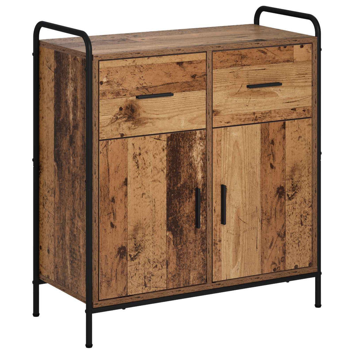 vidaXL Sideboard Old Wood 73 x 33 x 81 cm Engineered Wood