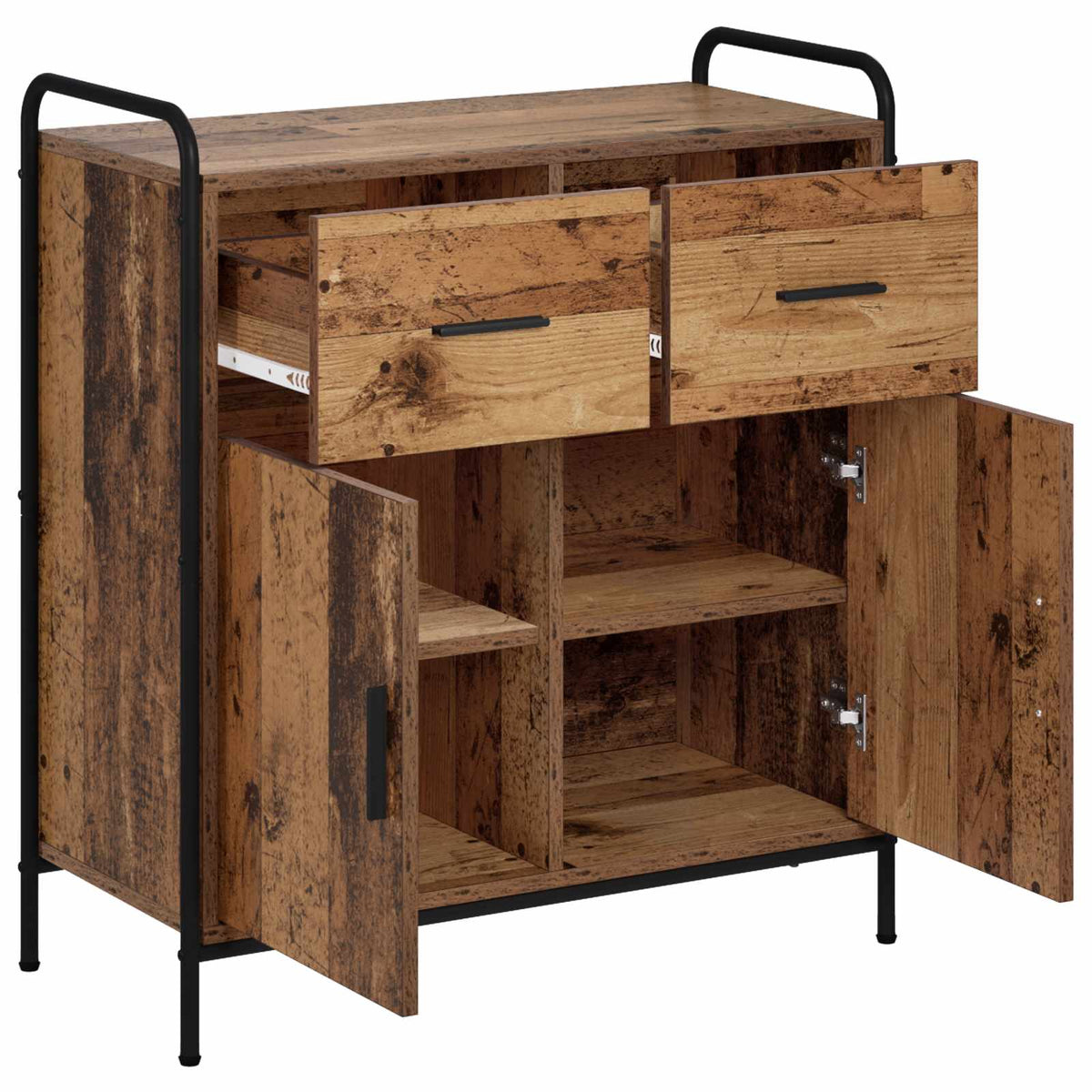vidaXL Sideboard Old Wood 73 x 33 x 81 cm Engineered Wood