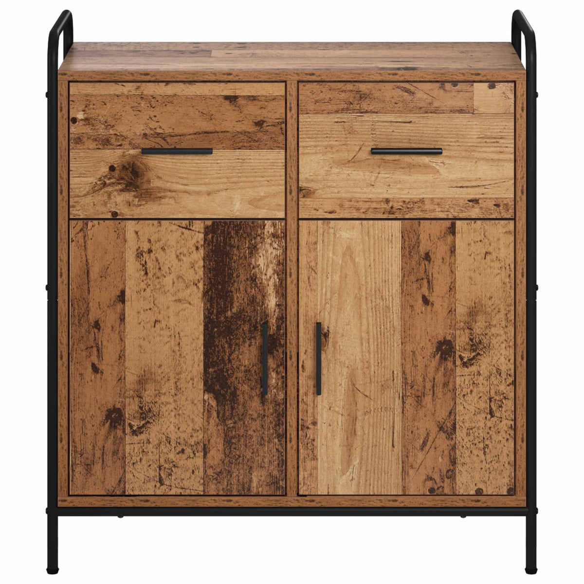 vidaXL Sideboard Old Wood 73 x 33 x 81 cm Engineered Wood