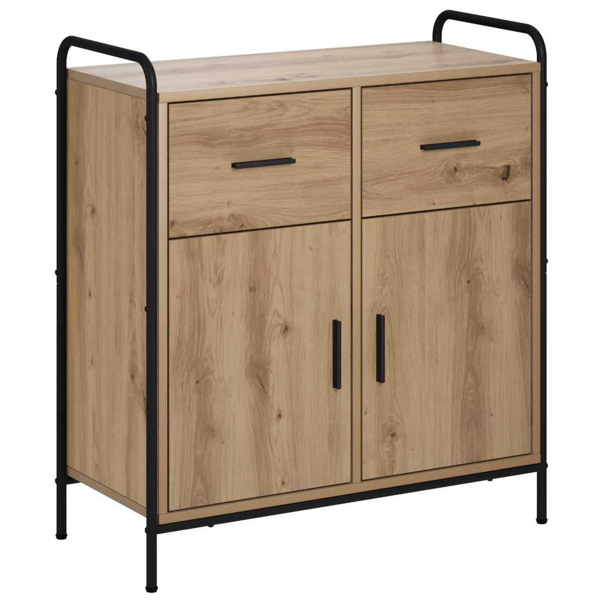 vidaXL Sideboard Artisan Oak 73 x 33 x 81 cm Engineered Wood