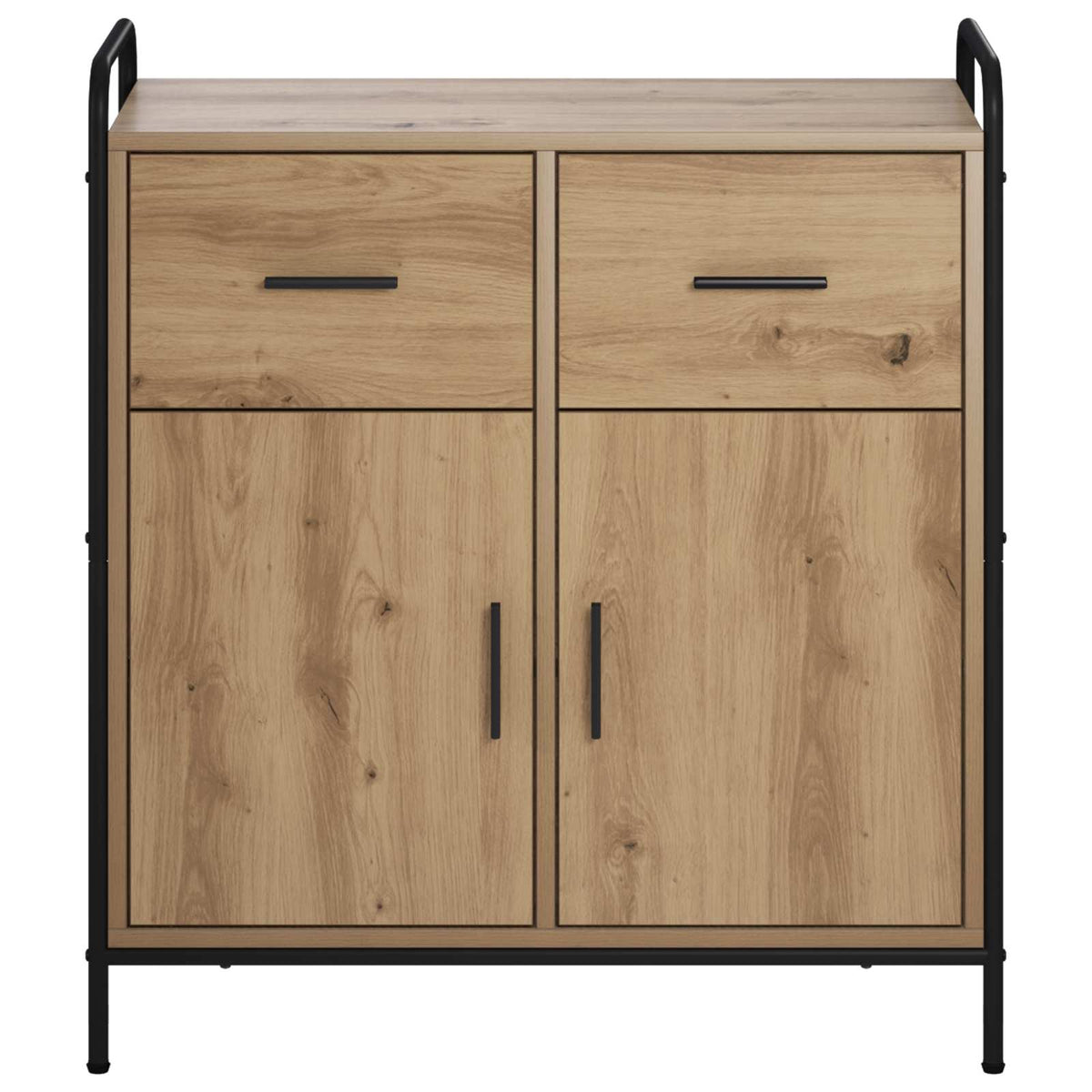vidaXL Sideboard Artisan Oak 73 x 33 x 81 cm Engineered Wood