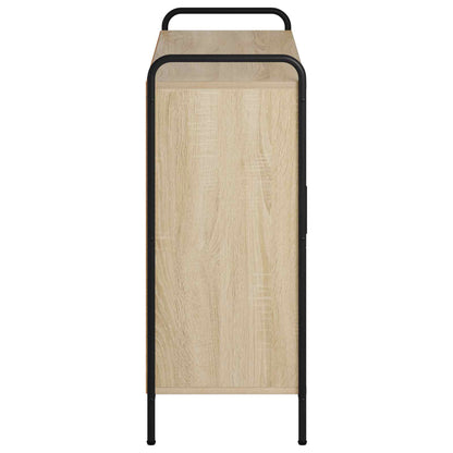 vidaXL Sideboard Sonoma Oak 98.5 x 33 x 81 cm Engineered Wood