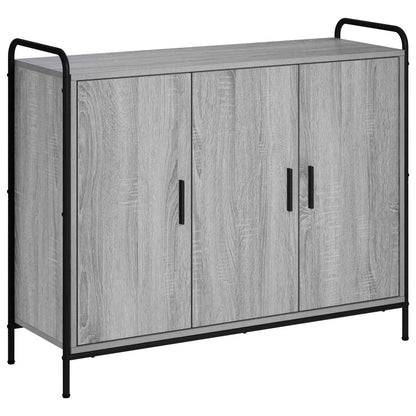 vidaXL Sideboard Grey Sonoma 98.5 x 33 x 81 cm Engineered Wood