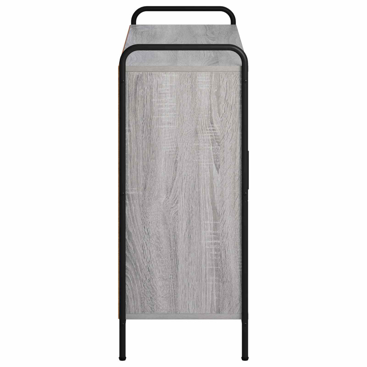 vidaXL Sideboard Grey Sonoma 98.5 x 33 x 81 cm Engineered Wood