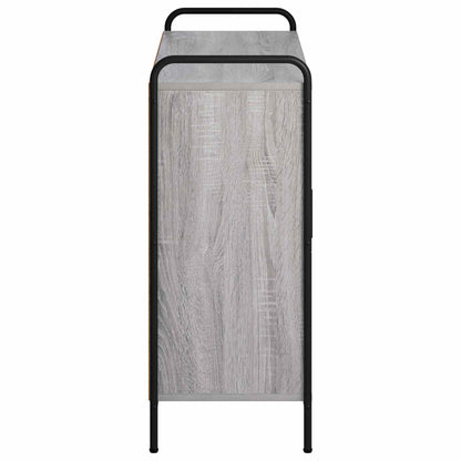 vidaXL Sideboard Grey Sonoma 98.5 x 33 x 81 cm Engineered Wood