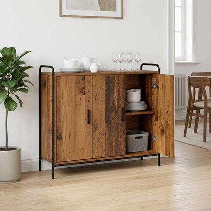 vidaXL Sideboard Old Wood 98.5 x 33 x 81 cm Engineered Wood