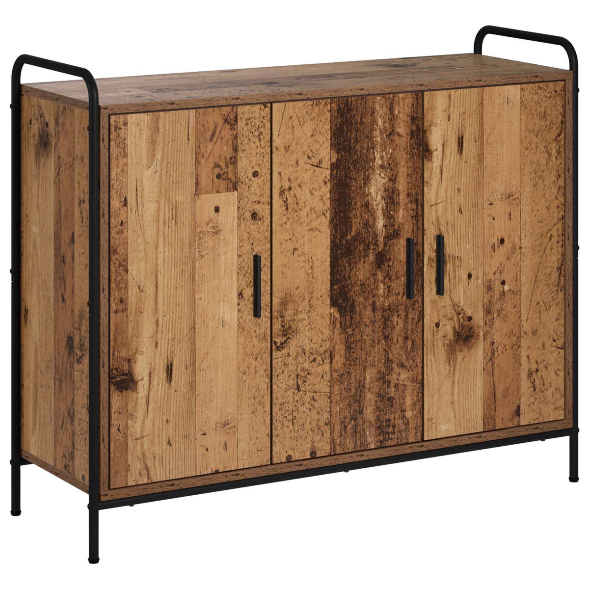vidaXL Sideboard Old Wood 98.5 x 33 x 81 cm Engineered Wood