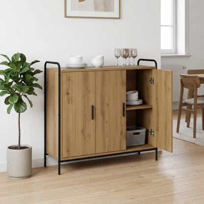 vidaXL Sideboard Artisan Oak 98.5 x 33 x 81 cm Engineered Wood