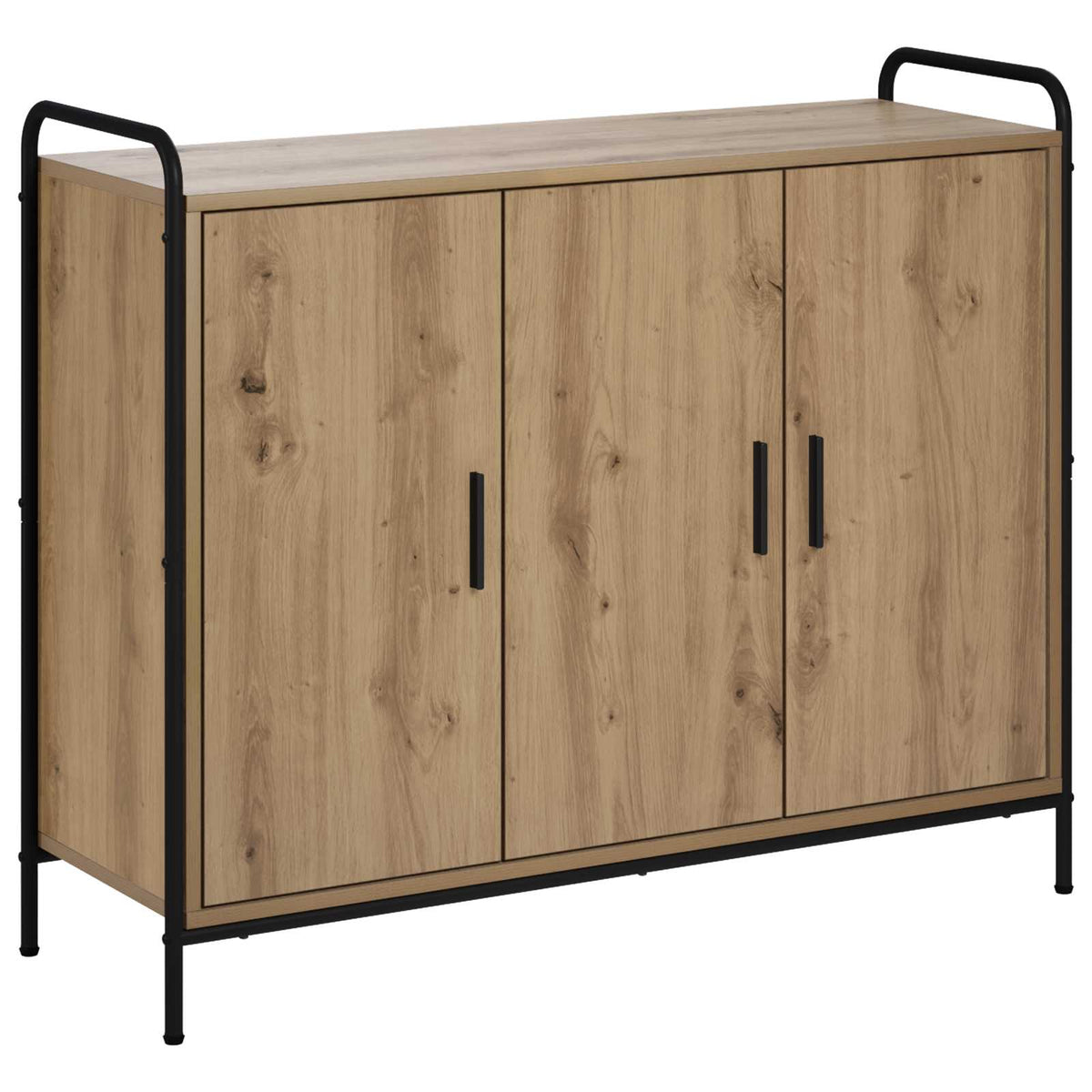 vidaXL Sideboard Artisan Oak 98.5 x 33 x 81 cm Engineered Wood