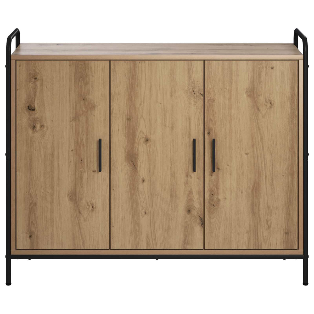 vidaXL Sideboard Artisan Oak 98.5 x 33 x 81 cm Engineered Wood