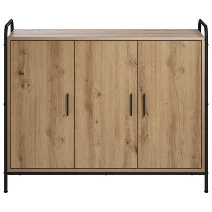 vidaXL Sideboard Artisan Oak 98.5 x 33 x 81 cm Engineered Wood