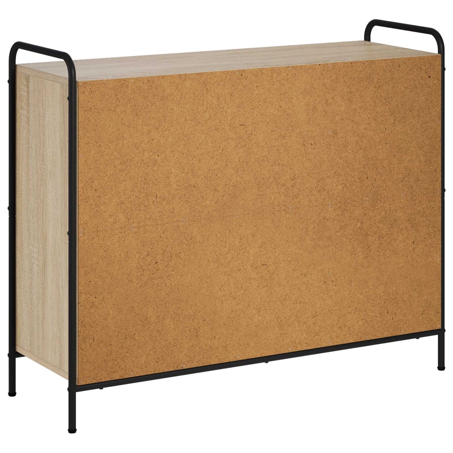 vidaXL Sideboard Sonoma Oak 98.5 x 33 x 81 cm Engineered Wood