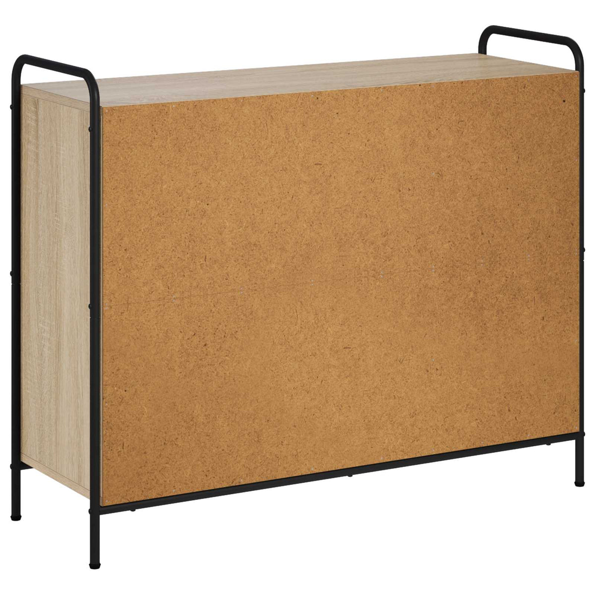 vidaXL Sideboard Sonoma Oak 98.5 x 33 x 81 cm Engineered Wood