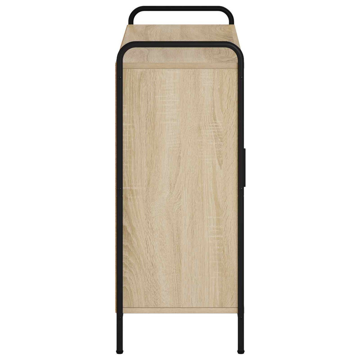 vidaXL Sideboard Sonoma Oak 98.5 x 33 x 81 cm Engineered Wood
