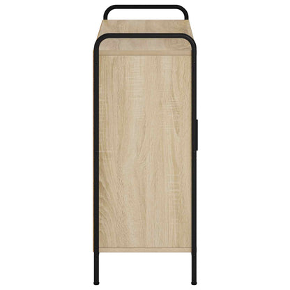 vidaXL Sideboard Sonoma Oak 98.5 x 33 x 81 cm Engineered Wood
