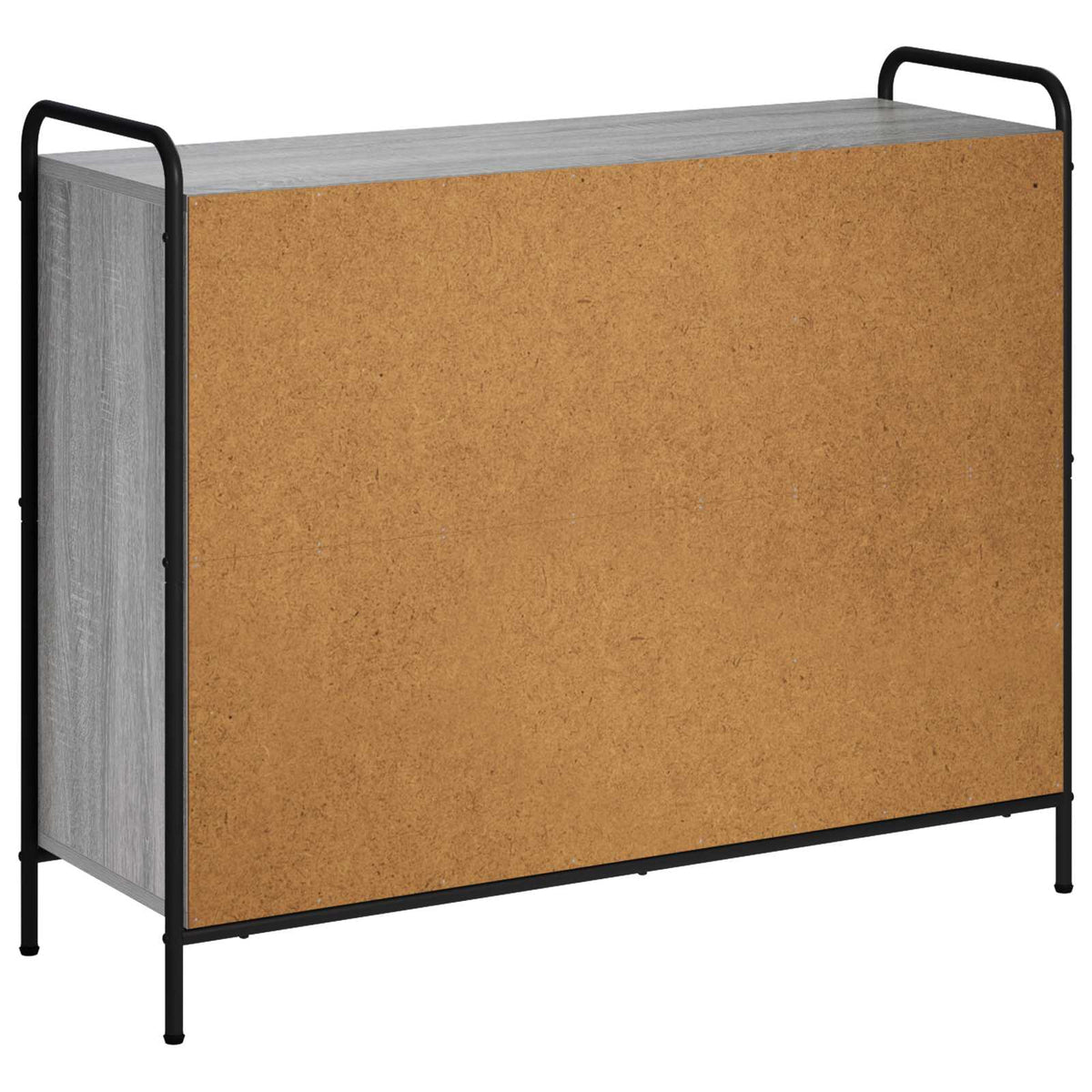 vidaXL Sideboard Grey Sonoma 98.5 x 33 x 81 cm Engineered Wood