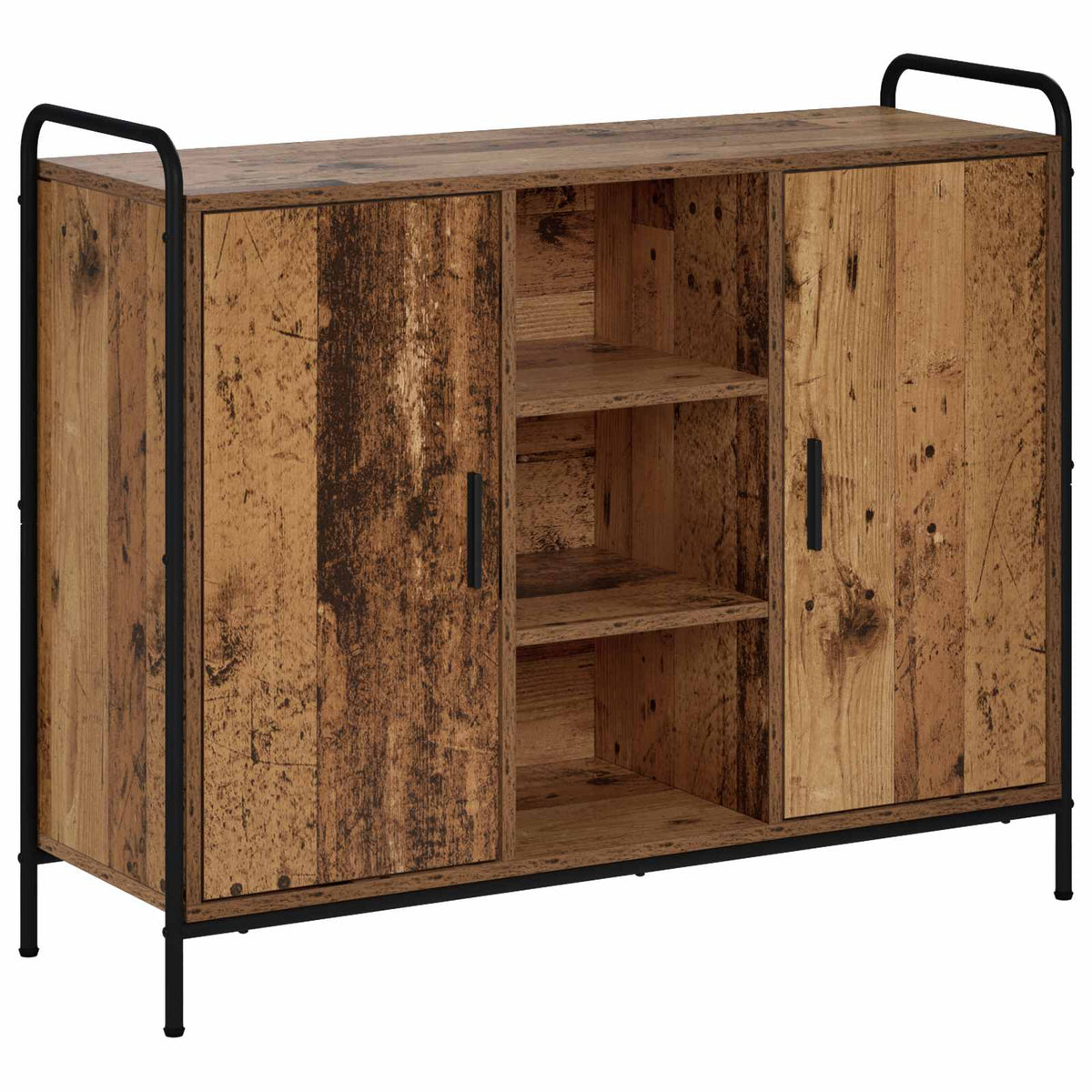 vidaXL Sideboard Old Wood 98.5 x 33 x 81 cm Engineered Wood