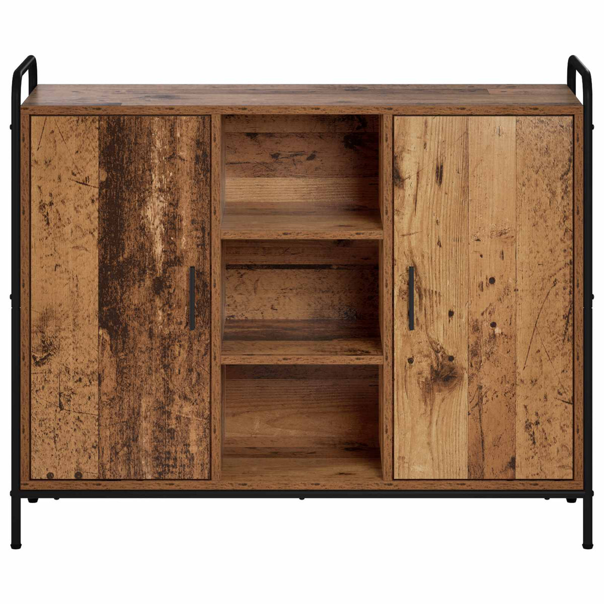 vidaXL Sideboard Old Wood 98.5 x 33 x 81 cm Engineered Wood
