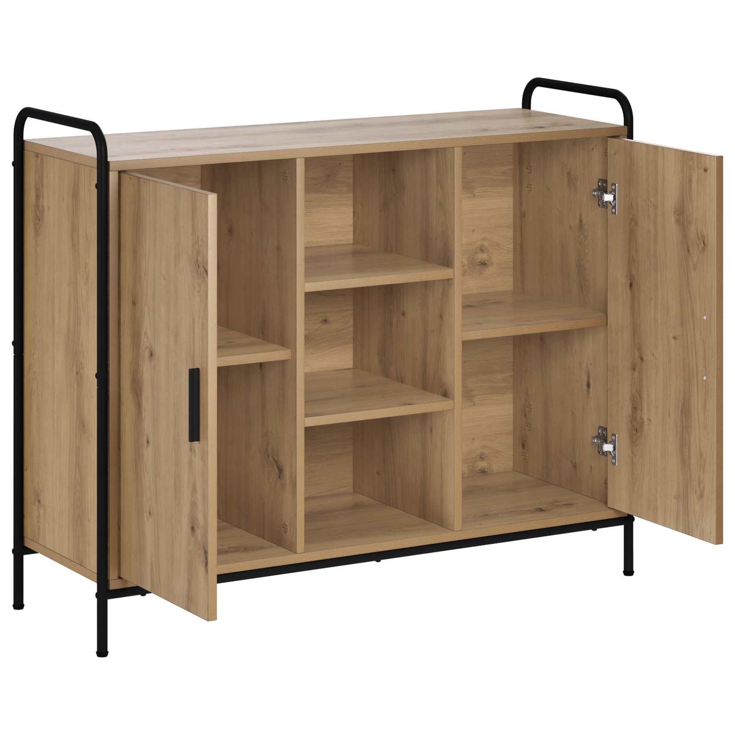 vidaXL Sideboard Artisan Oak 98.5 x 33 x 81 cm Engineered Wood