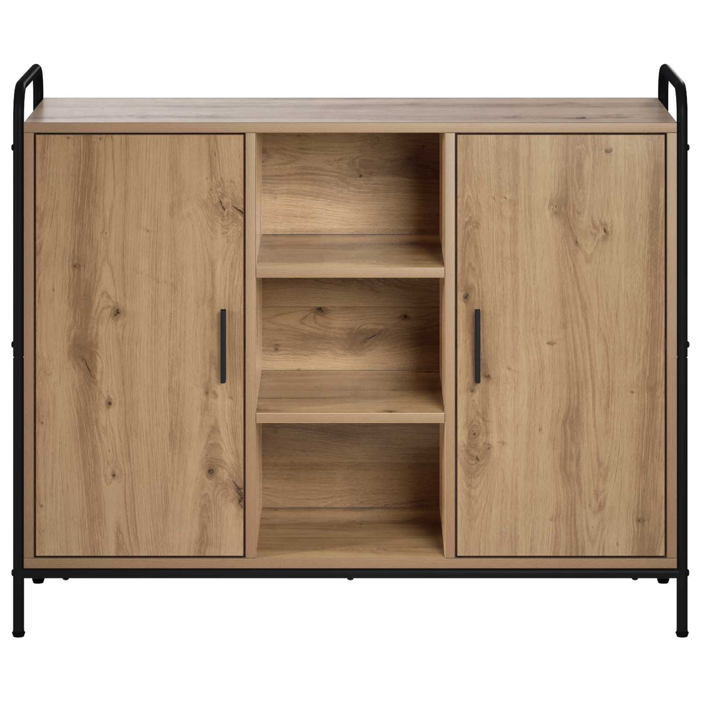 vidaXL Sideboard Artisan Oak 98.5 x 33 x 81 cm Engineered Wood