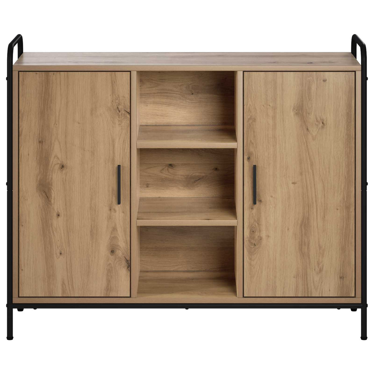 vidaXL Sideboard Artisan Oak 98.5 x 33 x 81 cm Engineered Wood