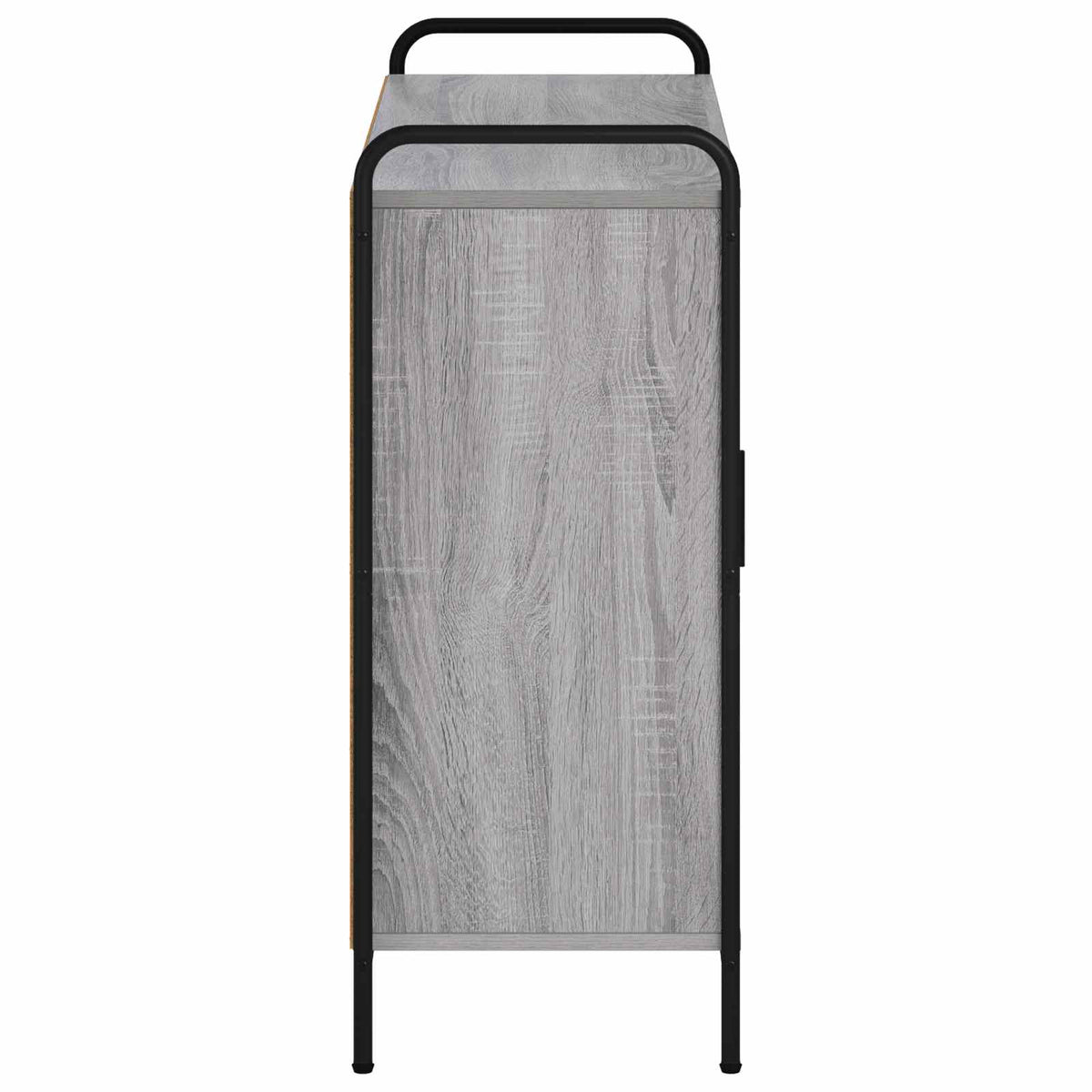 vidaXL Sideboard Grey Sonoma 98.5 x 33 x 81 cm Engineered Wood