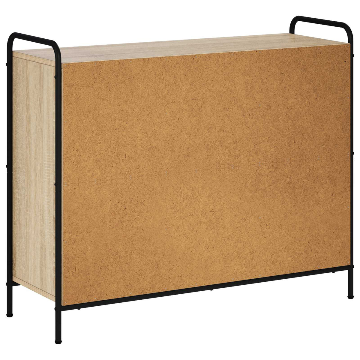 vidaXL Sideboard Sonoma Oak 97 x 33 x 81 cm Engineered Wood